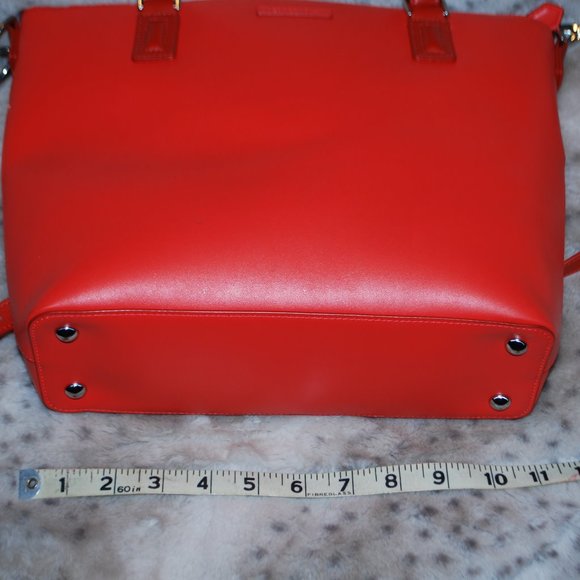 EUC Vera Bradley Coral Satchel Purse - Picture 4 of 7